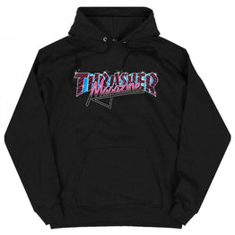 Thrasher Vice Logo Hoody - Black