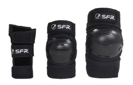 SFR Youth Ramp Triple Pad Set - Black