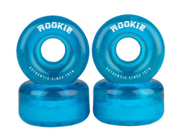 Rookie Disco Quad Wheels 4 Pack 58mm - Clear Blue