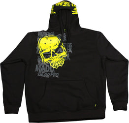 Madd Gear Corpo Skull Hoody - Black / Yellow