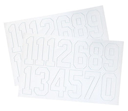 A&R 2 Inch Number Decals