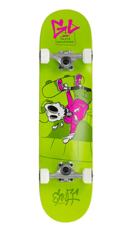 Enuff Skully Complete Mini Skateboard - Green 7.25" x 29.5"
