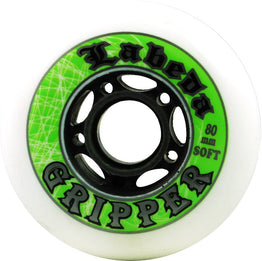 Labeda Gripper Wheels - Soft White/ Green (Sold Individually)