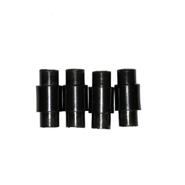Plastic 6mm Barrel Spacers (Pack of 4) - Black