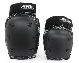 REKD Youth Heavy Duty Double Pad Set - Grey