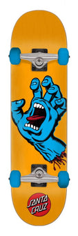 Santa Cruz Screaming Hand Complete Skateboard 7.8" - Orange