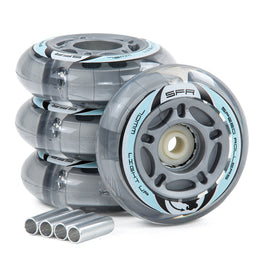 SFR Clear Light Up Inline Wheels