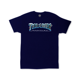 Thrasher Black Ice T-shirt - Black