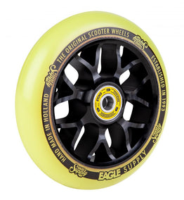 Eagle Supply Standard X6 Core 110mm Scooter Wheel - Yellow/Black