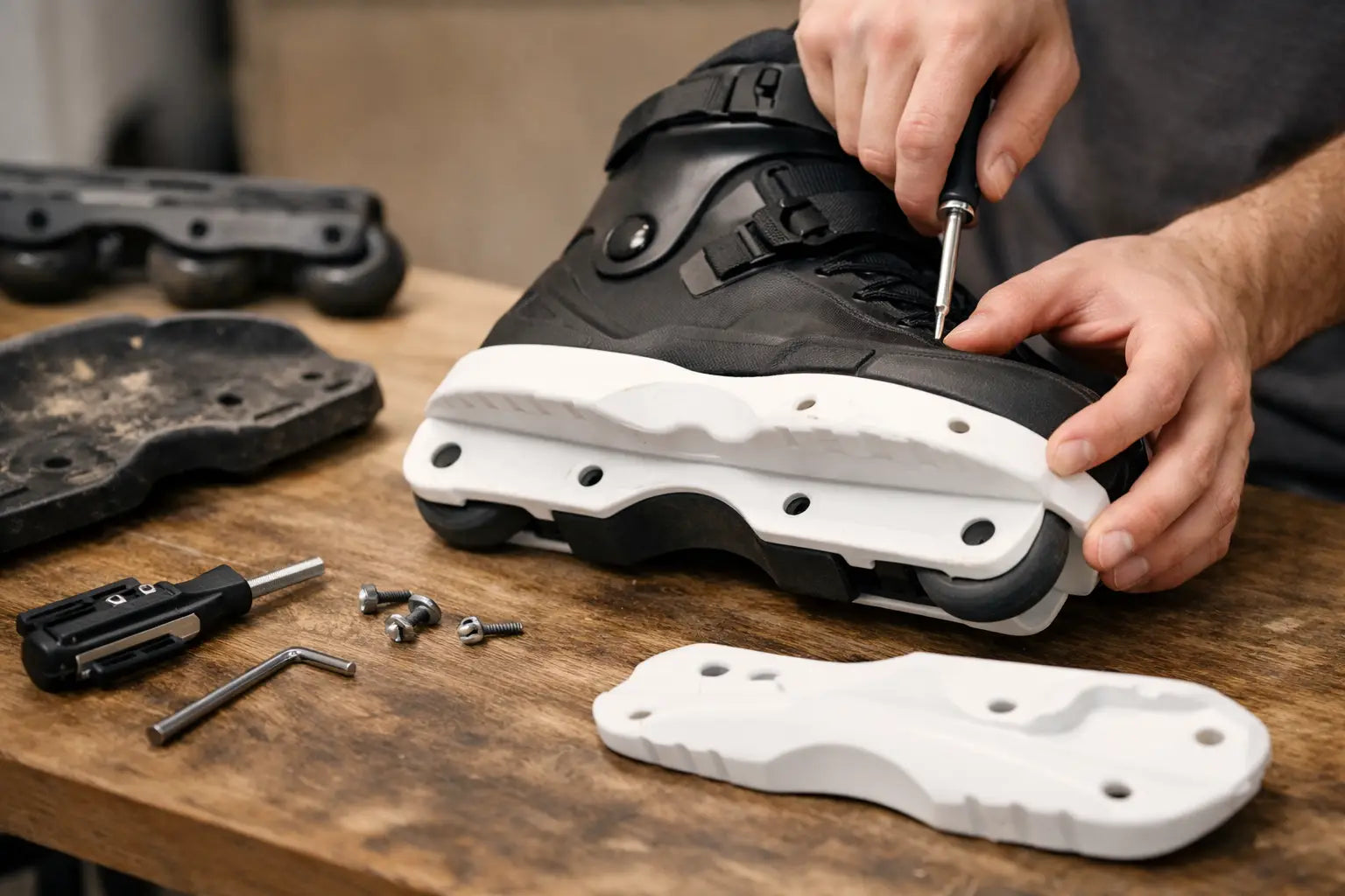 Aggressive Skate Soulplate Replacement Guide