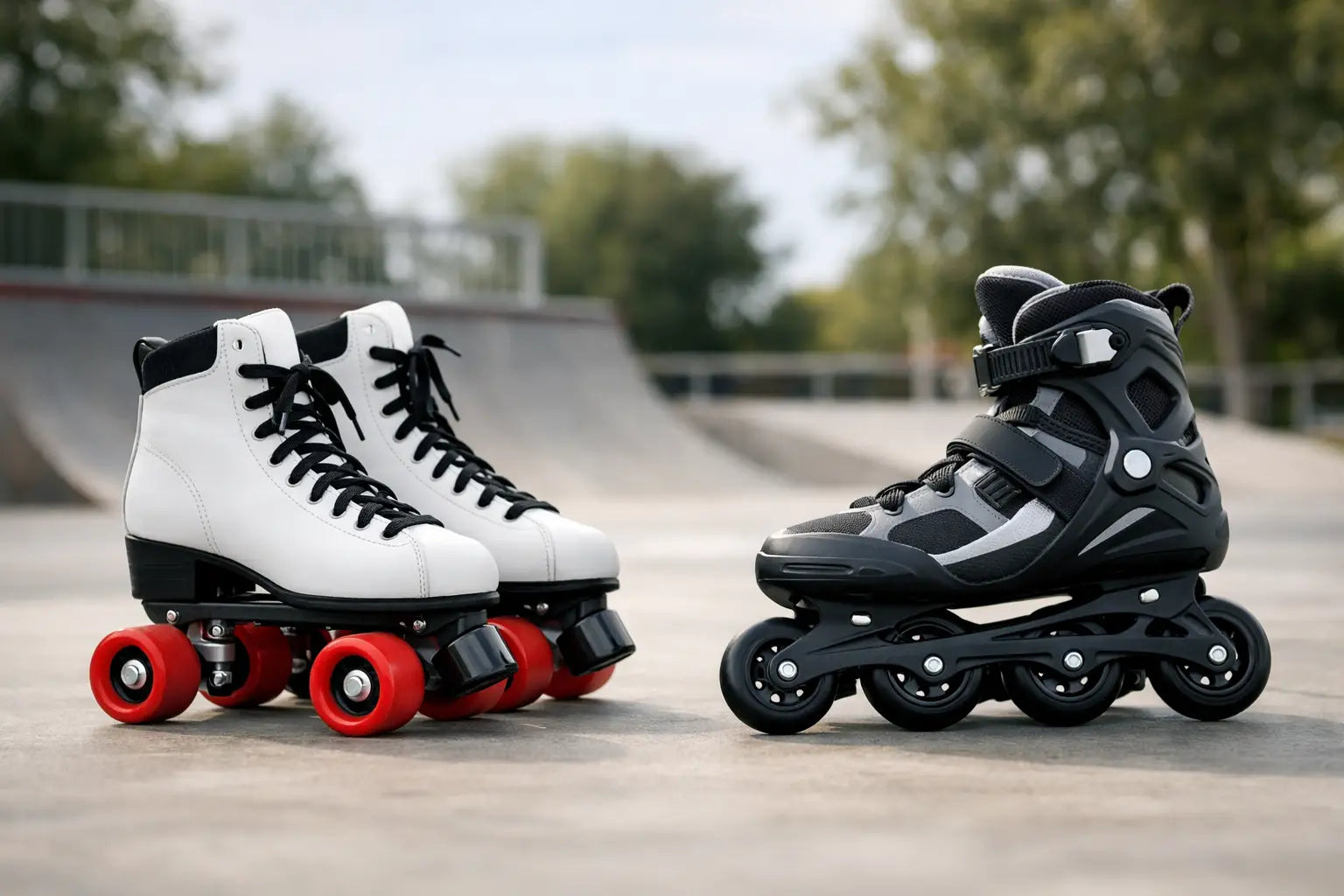 Quad Skates Versus Inline Skates - Which to Buy?