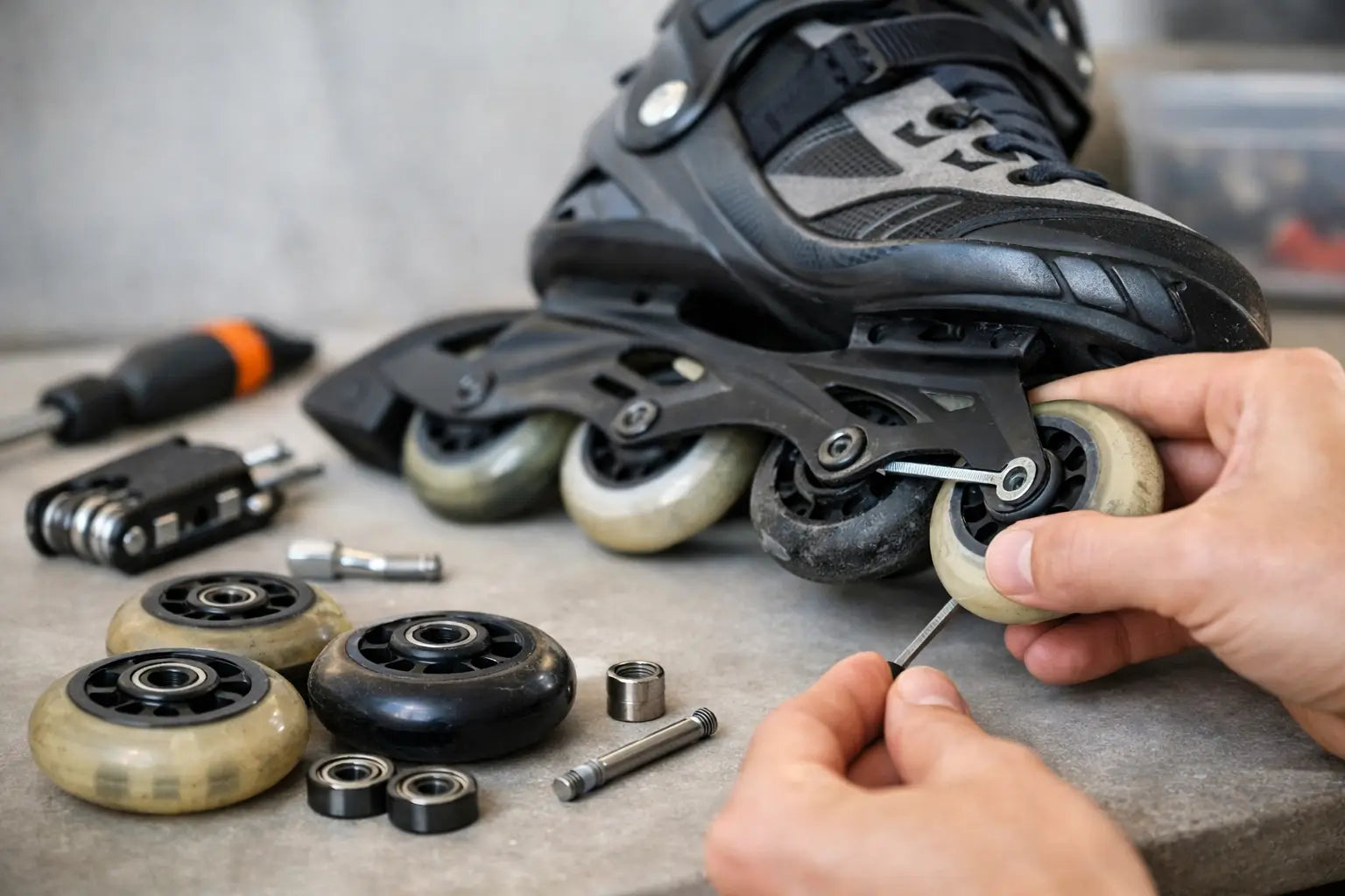 How to Replace Inline Skate Wheels Safely