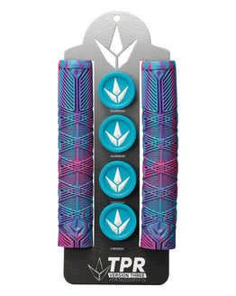Blunt V3 Hand Grips - Pink / Teal / Purple