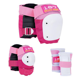 187 Killer Pads JR. Six Pack Set - Pink