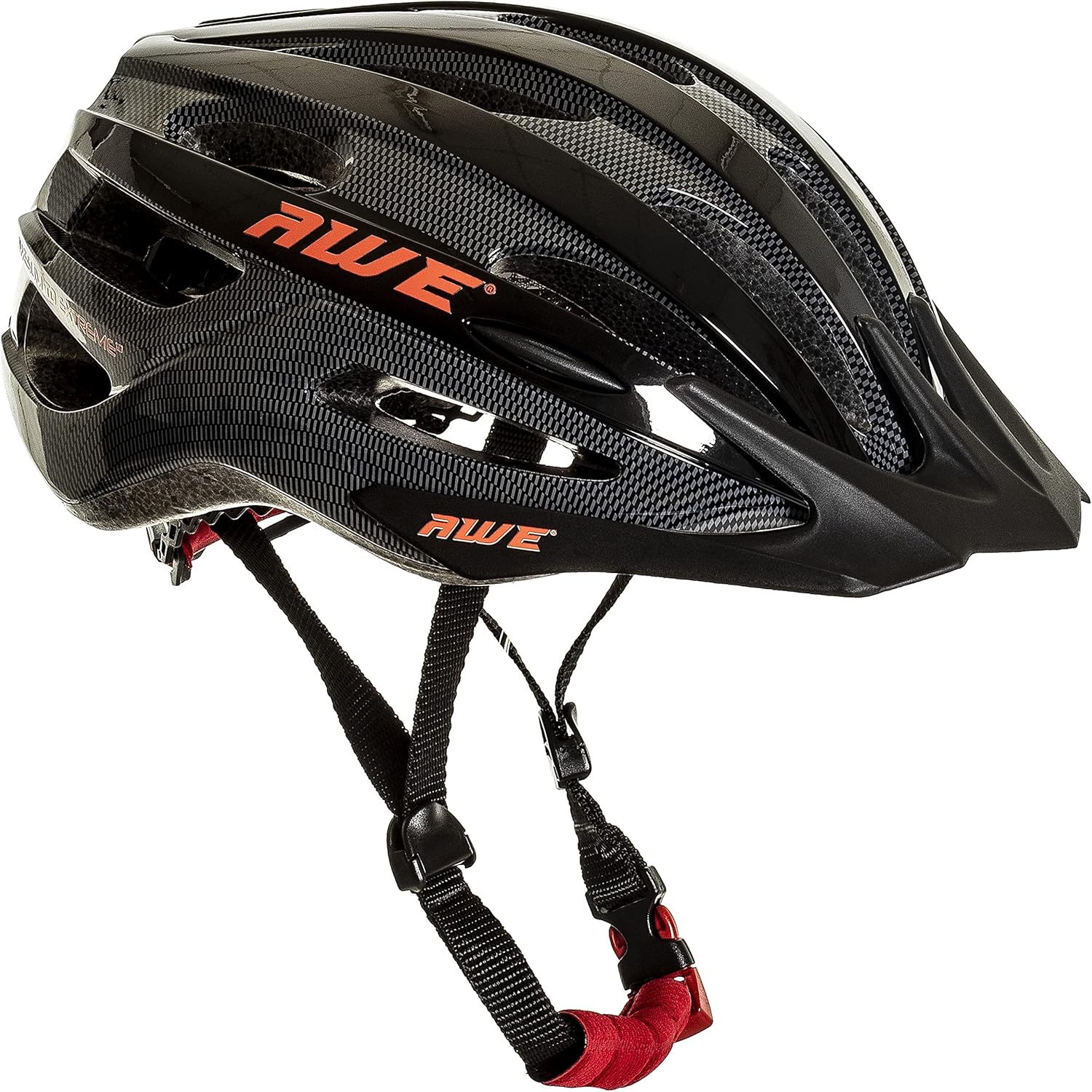 in mould fahrradhelm AWE Air In Mould Adult Bike / E-Bike Helmet 55-58cm Black/Carbon