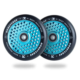 Root Industries HoneyCore Wheels 110mm - Black / Sky Blue  (Pair)