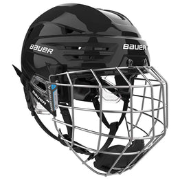 Bauer Re-Akt 90 Hockey Helmet Combo - Black