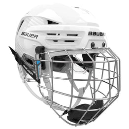 Bauer Re-Akt 90 Hockey Helmet Combo - White