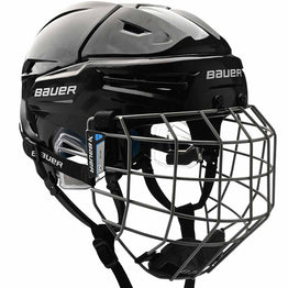 Bauer Re-Akt 65 Hockey Helmet Combo - Black