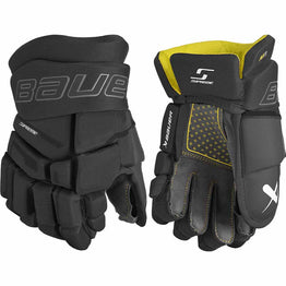 Bauer Supreme M3 Hockey Gloves Black - Junior