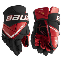 Bauer Vapor Fly40 Hockey Gloves Black Red