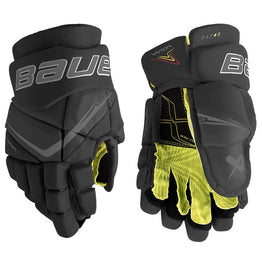 Bauer Vapor Fly40 Junior Hockey Gloves - Black