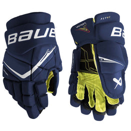 Bauer Vapor Fly40 Junior Hockey Gloves - Navy