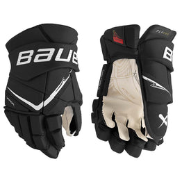 Bauer Vapor FlyPro Intermediate Hockey Gloves - Black / White
