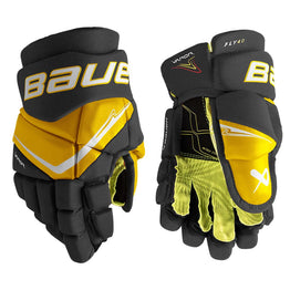 Bauer Vapor Fly40 Junior Hockey Gloves - Black / Gold