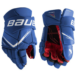 Bauer Vapor Fly40 Intermediate Hockey Gloves - Blue