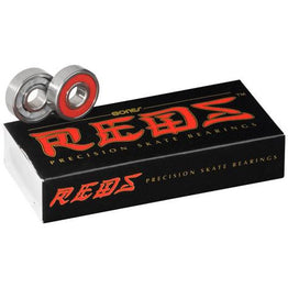 Bones Reds Bearings for 7mm diameter axles - Pack of 16