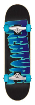 Creature Logo Micro Complete Skateboard - Blue / Black