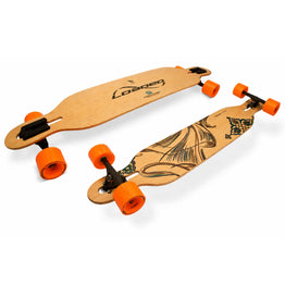 Loaded Dervish 1 - Downhill & Carving Longboard - Inheat Orange