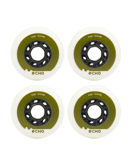 Echo Drift Wheels 80MM - White / Green