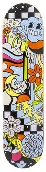 Enuff Meltworld Skateboard Deck - Dazed