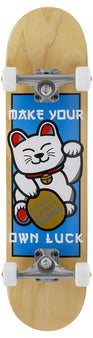Enuff Lucky Cat Complete Mini Skateboard - Natural