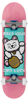 Enuff Lucky Cat Complete Mini Skateboard - Pink
