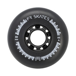 FR Downtown Inline Skate Wheels - Black (4 Pack)