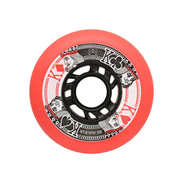FR Street Kings Inline Skate Wheels - Red