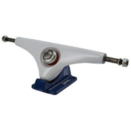 Gullwing Charger 10 Inch Skateboard Truck - White / Navy