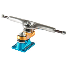 Gullwing Sidewinder II 10 Inch Skateboard Truck - Blue / Orange