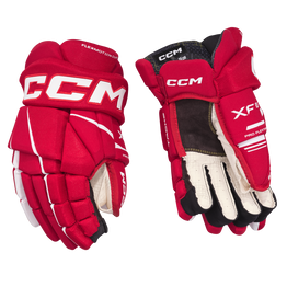 CCM Tacks XF 80 Ice Hockey Gloves - Red / White - Senior