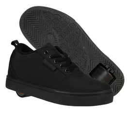 Heelys Pro 20 Shoes - Triple Black Canvas (B-Stock)