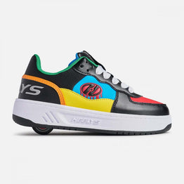 Heelys Rezerve Low Shoes - Black / Red / Cyan / Yellow