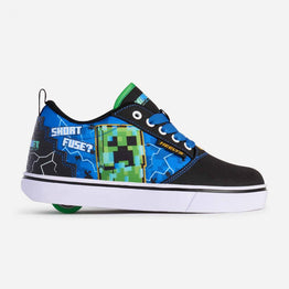 Heelys x Minecraft Pro 20 Shoes - Black / Blue / Green