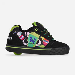 Heelys X Minecraft Pro 25 Black / Green / Multi