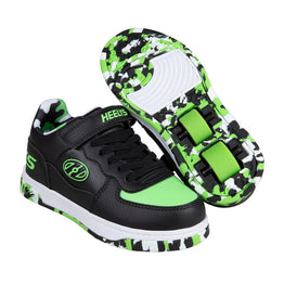 Heelys Reserve X2 Shoes - Black/P.Green/White
