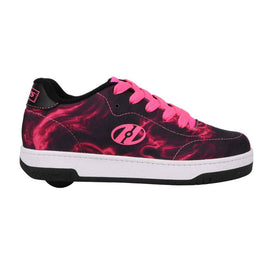 Heelys Sleek Shoes - Black / Neon Pink