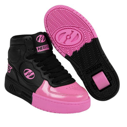 Heelys Rezerve EX Text Shoes - Black / Pink
