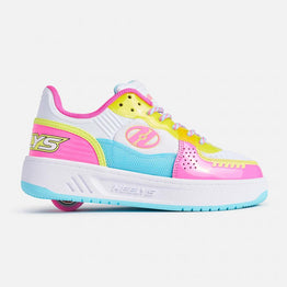 Heelys Rezerve FN Shoes - White / Neon Pink / Aqua / Yellow